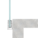 Smart Lateral Concreto | Q-Railing - Imagem 2