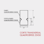Brise | Quadrobrise 25x75 e 25x50 - Imagem 6