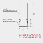 Brise | Quadrobrise 25x75 e 25x50 - Imagem 2