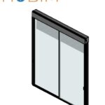 Porta de Correr - AS SC 30.SF - 2A com Persiana | Schüco