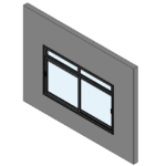 Janela de Correr - AS SC 30.SF - 2A com Bandeira | Schüco - Imagem 3